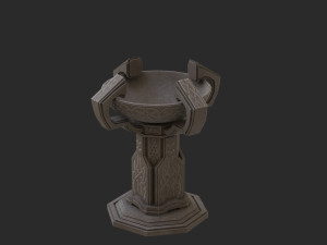 fantasy candlestick 3D 모델