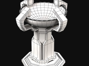 fantasy candlestick 3D 모델