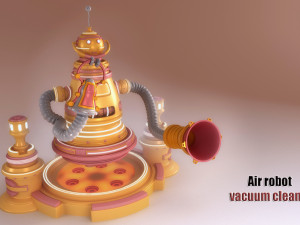 cartoon robot 3D Model