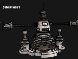 cartoon robot 3D Model