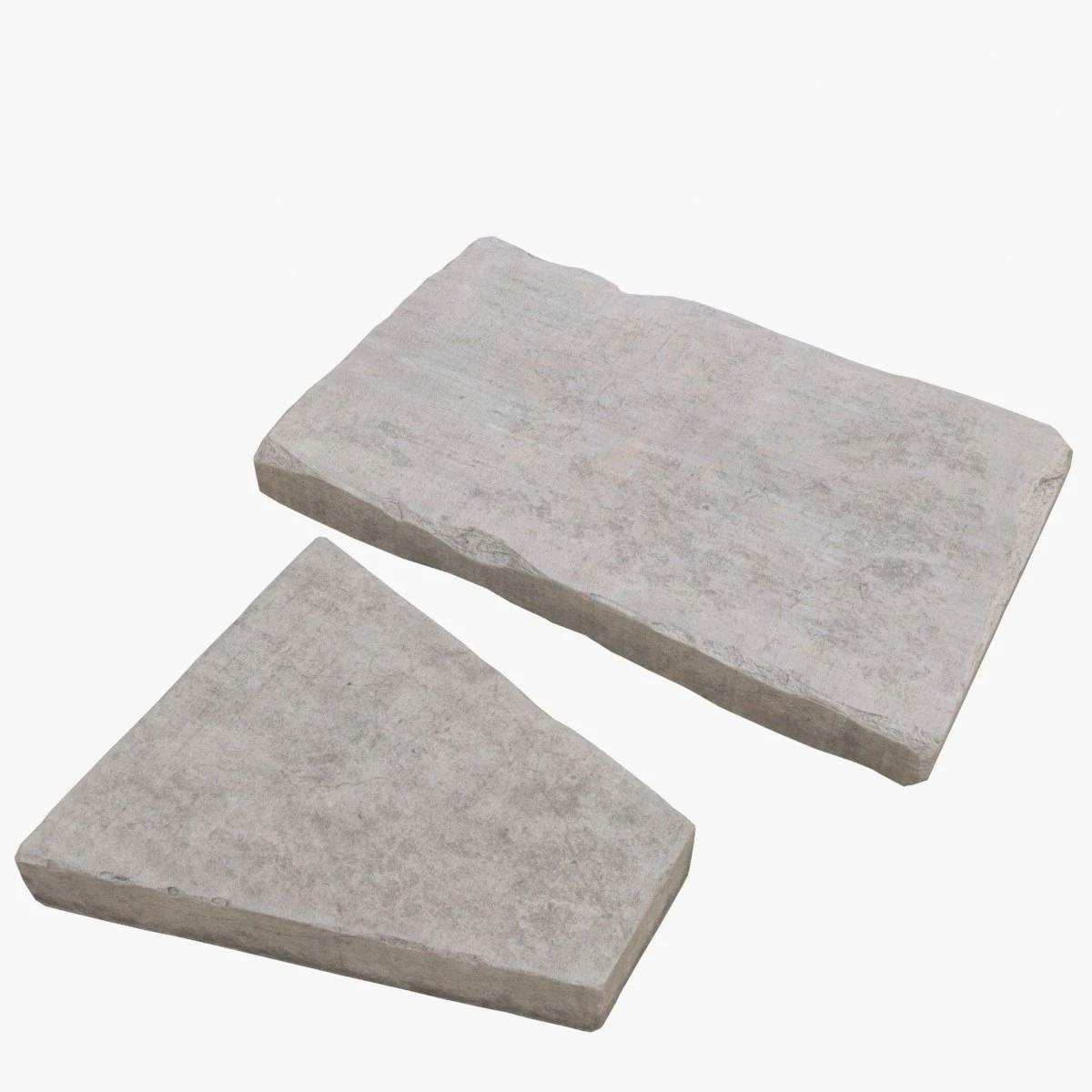 old concrete 3D Model .c4d .max .obj .3ds .fbx .stl .blend 