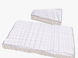 concrete cartoon 3D Model