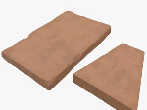 concrete cartoon 3D Model