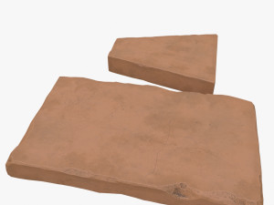 concrete cartoon 3D मॉडल