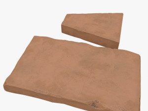 concrete cartoon 3D मॉडल