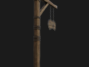 medieval sign 3D Модель