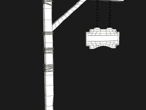 medieval sign 3D Model