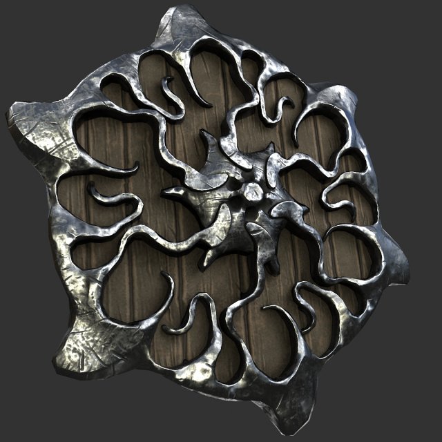 shield 3D Модель .c4d .max .obj .3ds .fbx .stl .blend