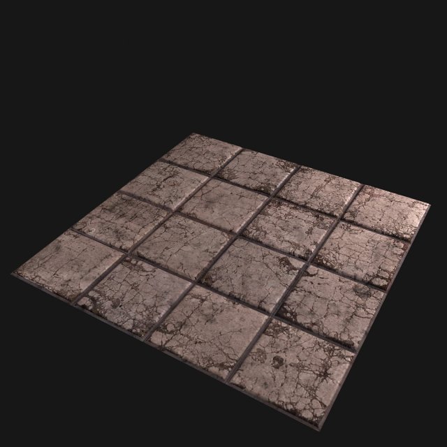 floor tile 3D 모델 .c4d .max .obj .3ds .fbx .stl .blend 