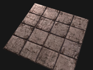 floor tile 3D 모델