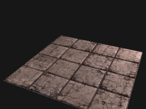 floor tile 3D 모델