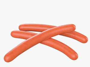 ソーセージ 3Dモデル