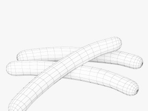 sausage Model 3D