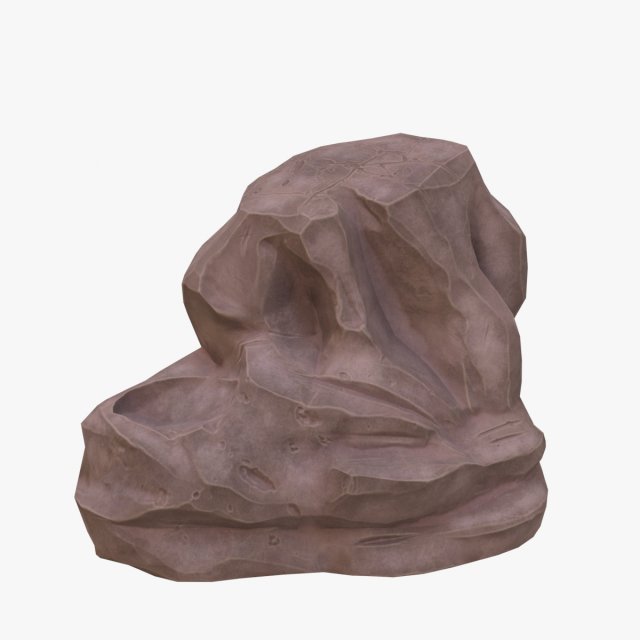 cartoon rock Modelo 3D .c4d .max .obj .3ds .fbx .stl .blend 