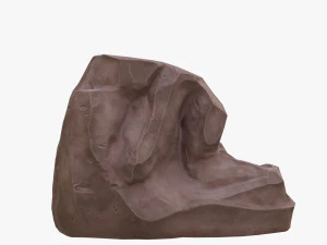 cartoon rock 3D Model