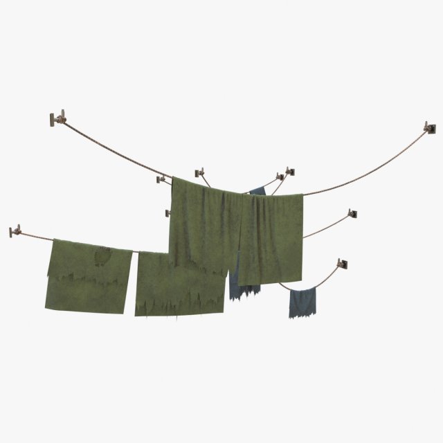 cloth dirty 3D Модель .c4d .max .obj .3ds .fbx .stl .blend 