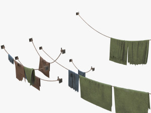 cloth dirty 3D Модель