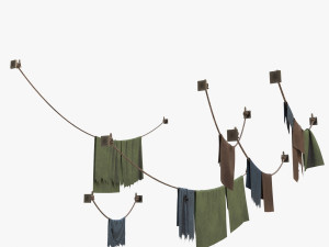 cloth dirty 3D Модель