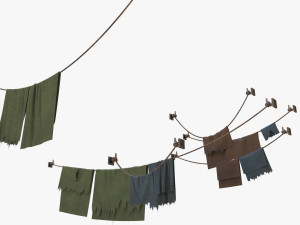 cloth dirty 3D Модель