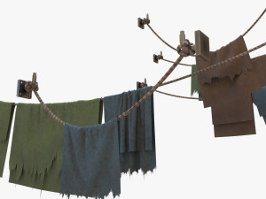 cloth dirty 3D Модель