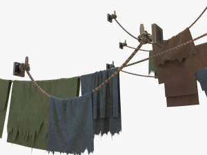 cloth dirty 3D Model