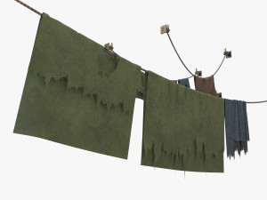 cloth dirty 3D Модель