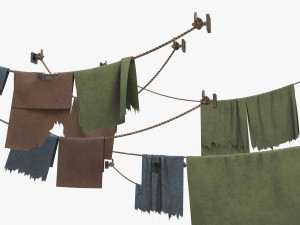 cloth dirty 3D Модель