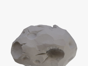 cartoon asteroid Modelo 3D