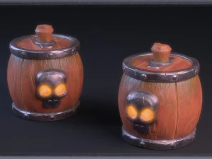 lufa czaszki Model 3D