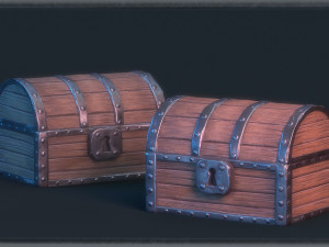 fantasy chest Modello 3D