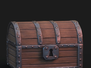 fantasy chest 3D 模型
