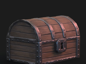 fantasy chest 3D 模型