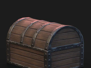 fantasy chest 3D Model