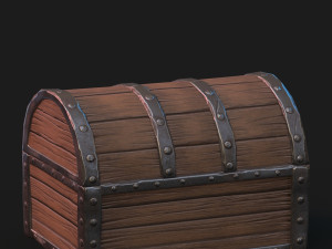 fantasy chest 3D 模型