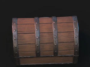 fantasy chest 3D Model