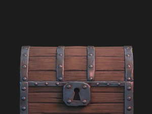 fantasy chest 3D Model