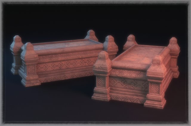 sarcophagus Modelo 3D .c4d .max .obj .3ds .fbx .stl .blend 