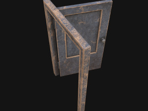 old door 3D Model