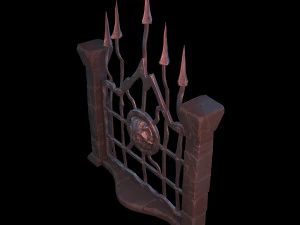 fantasy gate 3D Model