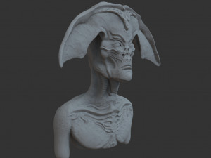 nlo bust 3D-Modell