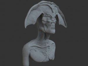 nlo bust 3D Model