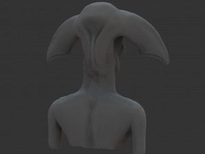nlo bust 3D-Modell