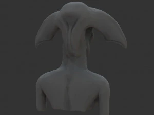 nlo bust 3D Model