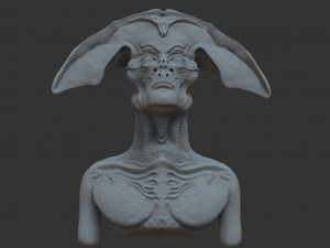 nlo bust 3D-Modell