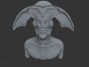 nlo bust 3D-Modell
