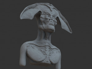 nlo bust 3D-Modell