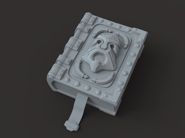 fantasy book 3D-Modell .c4d .max .obj .3ds .fbx .stl .blend 