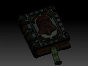 fantasy book 3D Model