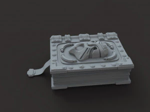 fantasy book 3D Model