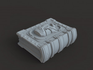 fantasy book 3D-Modell